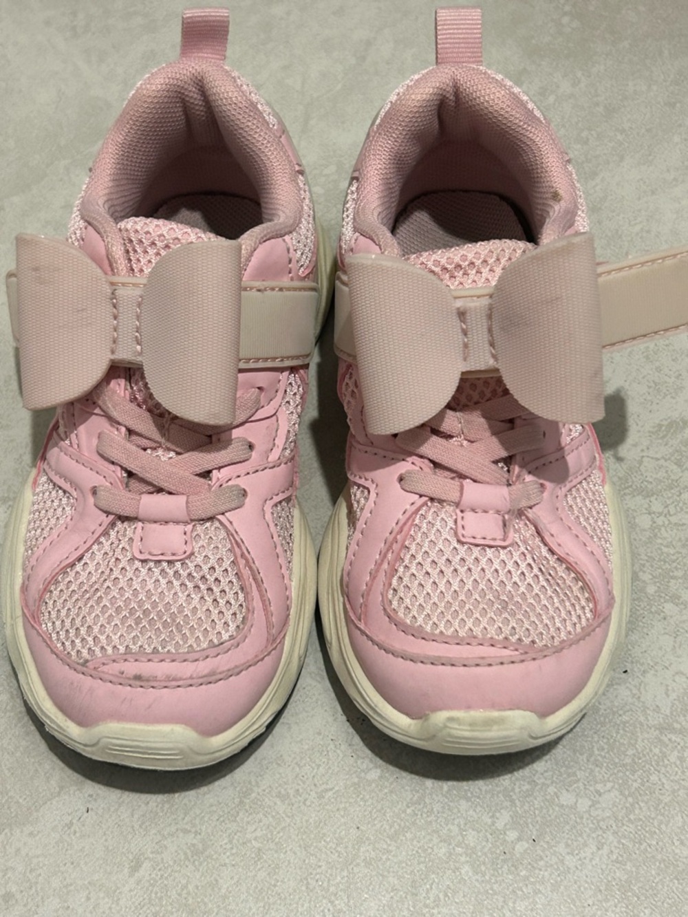ZARA - Girls' Pink Mesh Athletic Sneakers